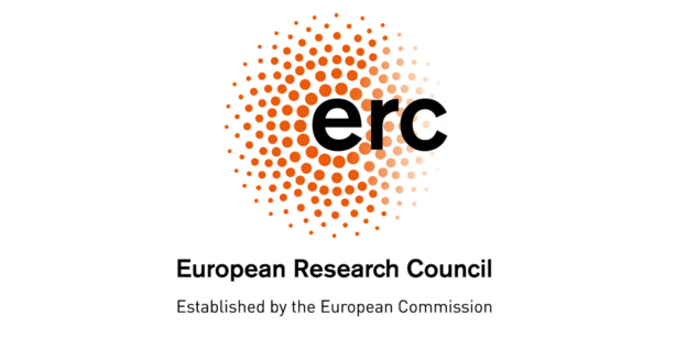 The logo of the ERC